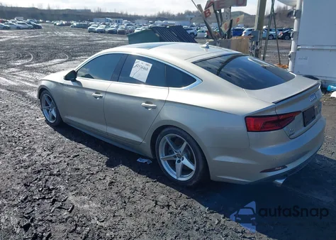 2018 Audi A5 2.0T Premium from USA, damaged, VIN WAUENCF51JA006703